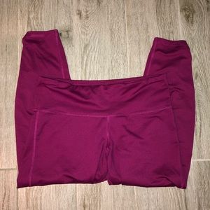 Champion burgundy leggings